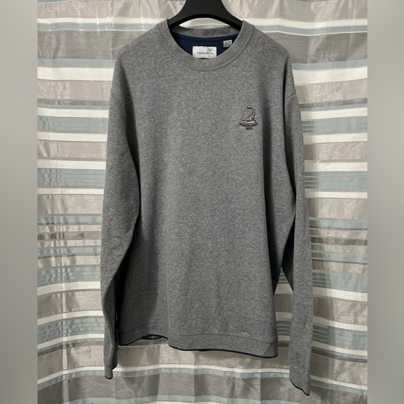 Ashworth Other - Ashworth Pinehurst Gray Crewneck Sweatshirt